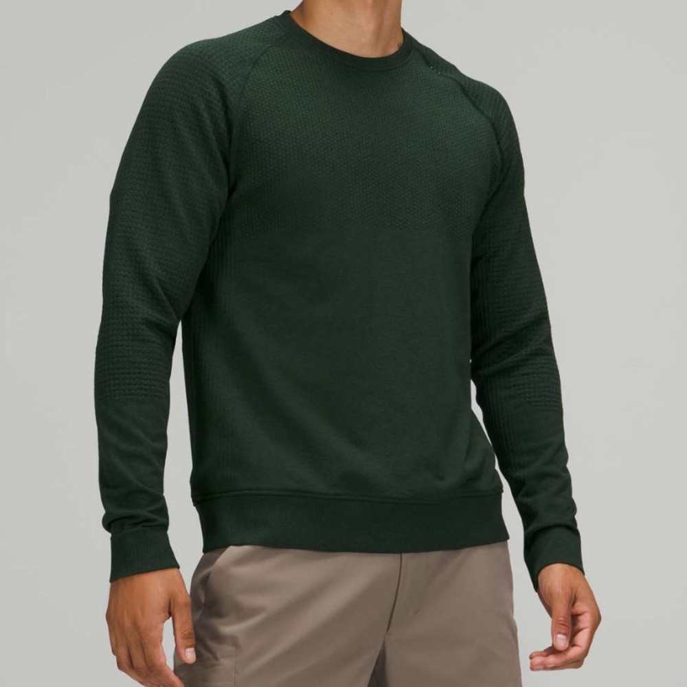 Lululemon Men’s crew sweater - medium - green